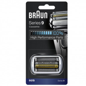Змінний касетний картридж для електробритви Braun Series 9 92S оригінал сріблястий