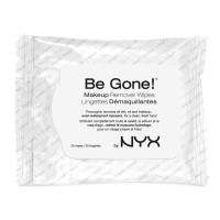 Салфетки для снятия макияжа NYX Cosmetics Be Gone! MakeUp Remover Wipes