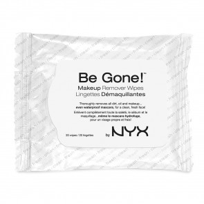 Салфетки для снятия макияжа NYX Cosmetics Be Gone! MakeUp Remover Wipes