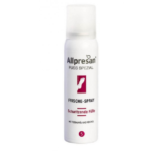 Спрей-дезодорант для ног освежающий Allpresan Foot Special 5 Frische-Spray