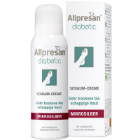 Крем-пена для стоп против трещин Allpresan Diabetic Mikrosilber Schaum-Crème, 200ml