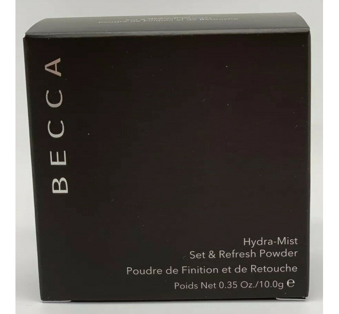 Becca Hydra-Mist Set & Refresh Powder - Golden Original  Пудра освіжаюча зволожуюча