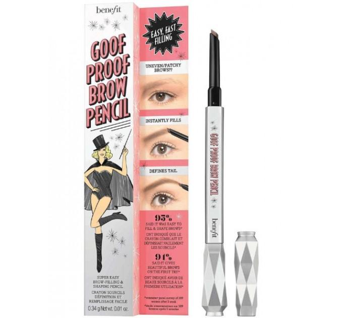 Benefit Cosmetic Goof Proof Brow Pencil №3 Олівець для брів