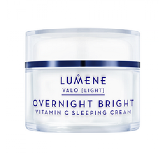 LUMENE VALO [LIGHT] OVERNIGHT BRIGHT SLEEPING CREAM ночной восстанавливающий крем для лица
