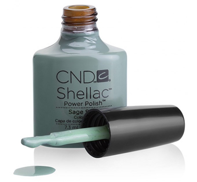 CND Shellac SAGE SCARF COLOR гель-лак для ногтей