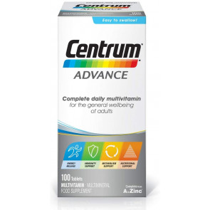 Мультивитамины с минералами для взрослых Centrum Advance 100 шт