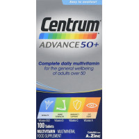 Мультивітамінний комплекс для дорослих Centrum Advance 50 Plus після 50 років 100 шт