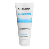 Увлажняющий азуленовый крем для нормальной кожи Christina Elastin Collagen Azulene Moisture Cream