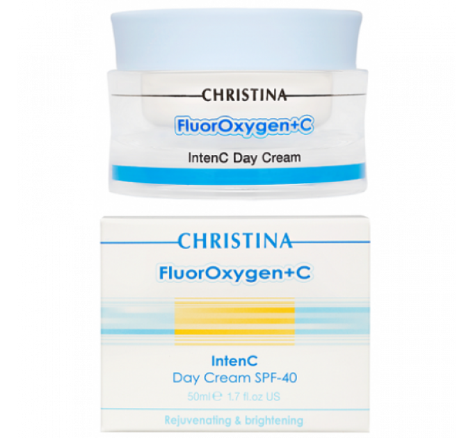 Christina FluorOxygen+C IntenC Day Cream SPF 40 флюроксиджен дневной крем с SPF 40
