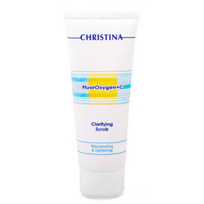 Флюроксиджен очищающий скраб Christina FluorOxygen +C Clarifying Scrub