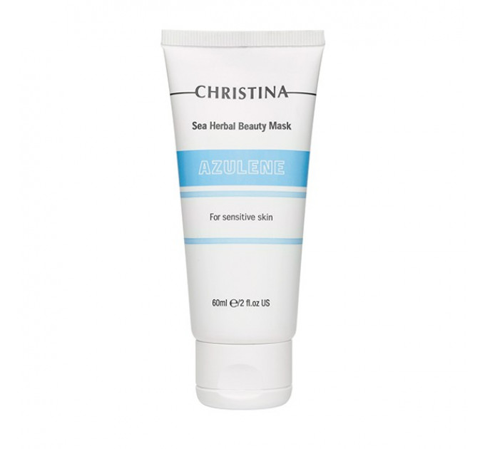 Christina Sea Herbal Beauty Mask Azulene азуленовая маска красоты для чувствительной кожи