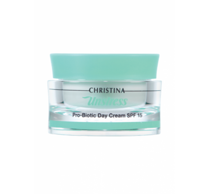 Дневной крем с пробиотическим действием SPF 15 Christina Unstress-ProBiotic day Cream SPF 15