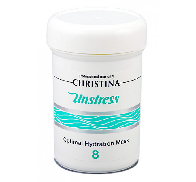 Christina Unstress Optimal Hydration Mask оптимально увлажняющая маска (шаг 8)