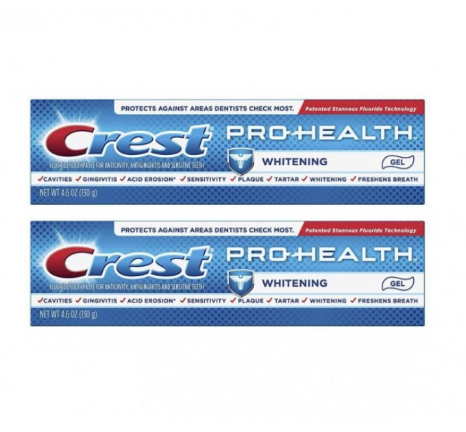 Отбеливающая зубная паста гель Crest Pro-Health Whitening 