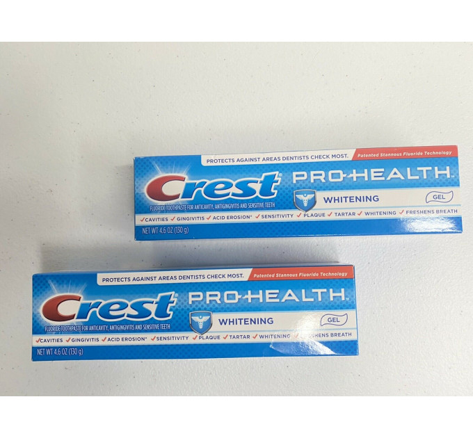 Отбеливающая зубная паста гель Crest Pro-Health Whitening 