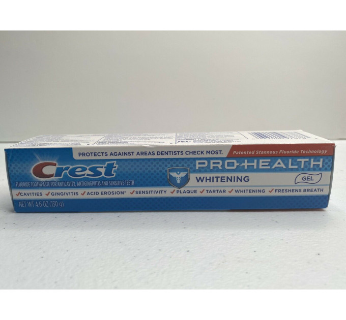 Отбеливающая зубная паста гель Crest Pro-Health Whitening 