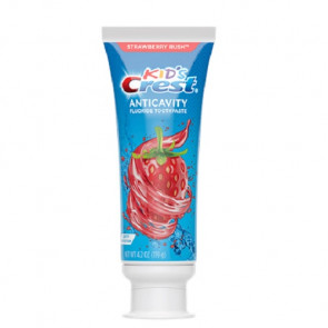 Детская зубная паста Crest Kids Anticavity Strawberry Rush Toothpaste клубничная