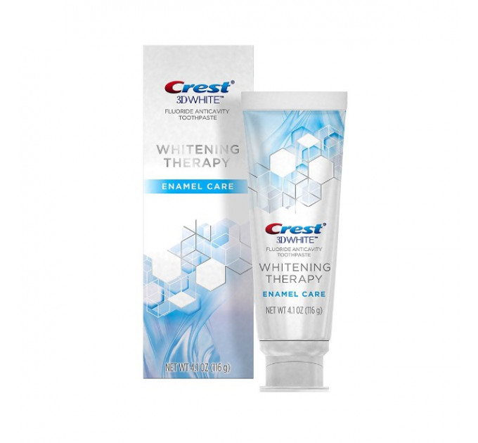 Отбеливающая зубная паста Crest 3D White Whitening Therapy Enamel Care Toothpaste 116 г