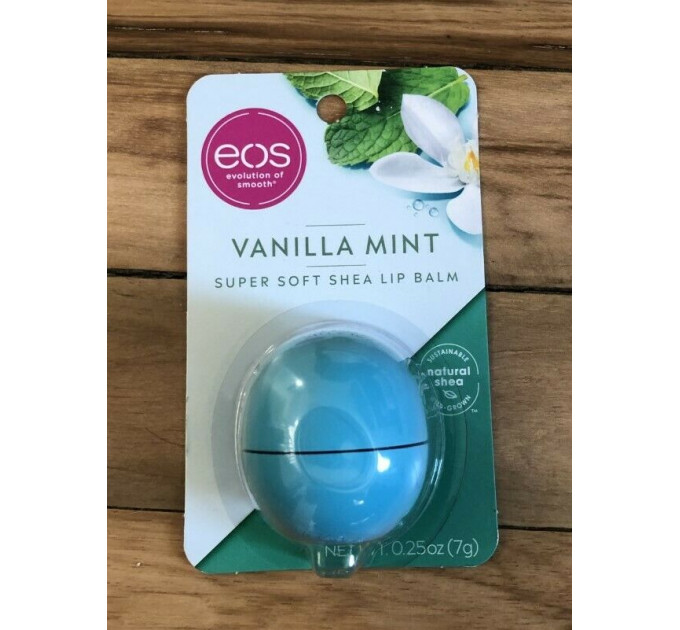 Бальзам для губ EOS Visibly Soft Lip Balm Vanilla mint Ванильная мята (7 г)