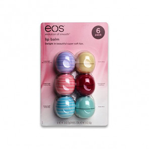 Набор органических бальзамов для губ EOS Evolution Of Smooth Lip Balm (6 бальзамов в упаковке)