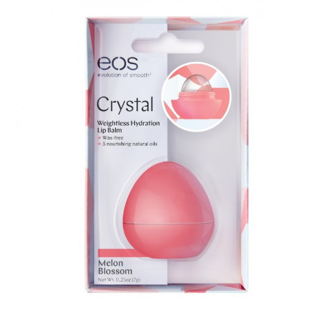 Бальзам для губ EOS Crystal Lip Balm Melon Blossom Квітуча диня (7 г)