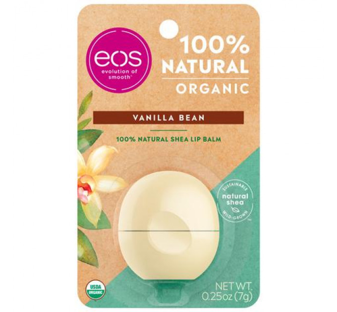 Бальзам для губ EOS Visibly Soft Lip Balm Vanilla Bean Ванильный (7 г)