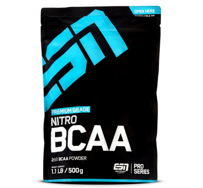 Аминокислоты ESN Nitro BCAA Powder Raspberry Iced Tea 500 гр.