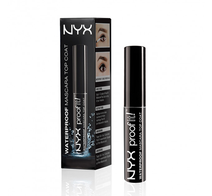 Водостойкое покрытие для ресниц NYX Cosmetics Proof It! Waterproof Mascara Top Coat