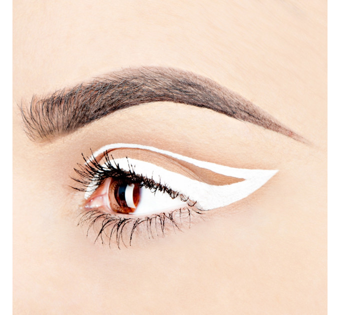 Рідка підводка для очей NYX Cosmetics White Liquid Liner (біла)