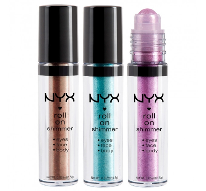 Рассыпчатая шиммерная пудра NYX Cosmetics Roll On Eye Shimmer (1,5 гр)