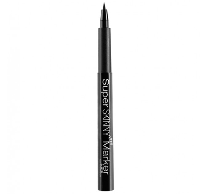 Супер тонка підводка-маркер для очей NYX Cosmetics Super Skinny Eye Marker ( відтінок Carbon Black)