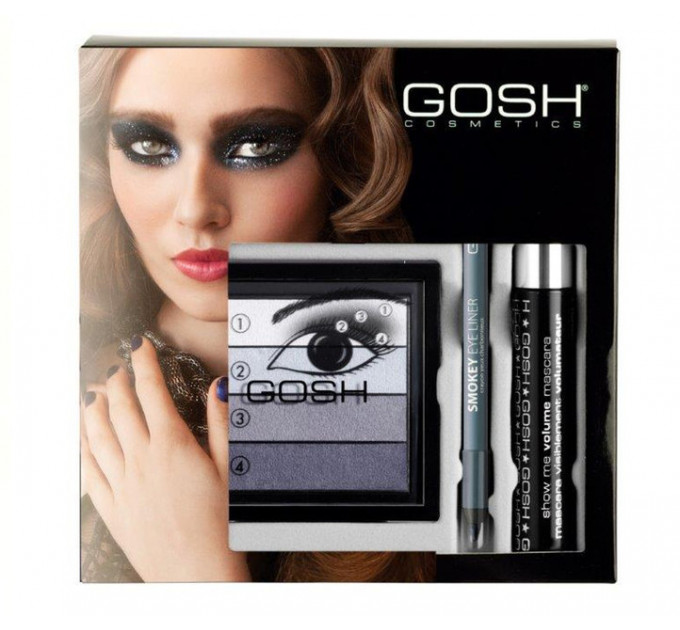 Промо-набор для макияжа Gosh Smokey Eyes 004