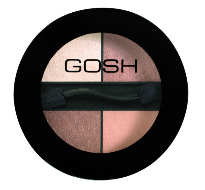 GOSH (Гош) Quatro Eye Shadow тени для век 4-цветные