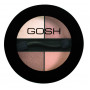 Тіні для повік 4-кольорові GOSH Quatro Eye Shadow