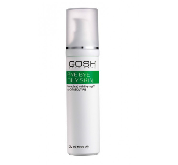 Крем для жирной кожи лица - GOSH Professional Skin Care Bye Bye Oil