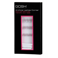 Набор накладных ресниц "Пучками+клей" GOSH Artificial Lashes Corner