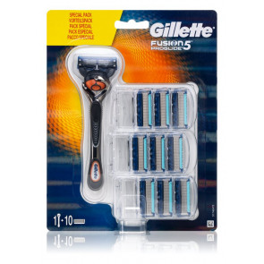 Станок для бритья Gillette Fusion 5 Proglide (1 станок и 10 картриджей)