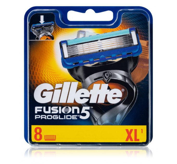 Сменные картриджи для бритья Gillette Fusion5 ProGlide мужские (8 шт картриджей)