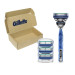 Станок для гоління Gillette 5 (1 станок та 4 картриджі)