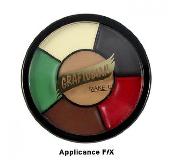 Graftobian грим для латексных изделий RMG 6 цветов колесо 30 мл
