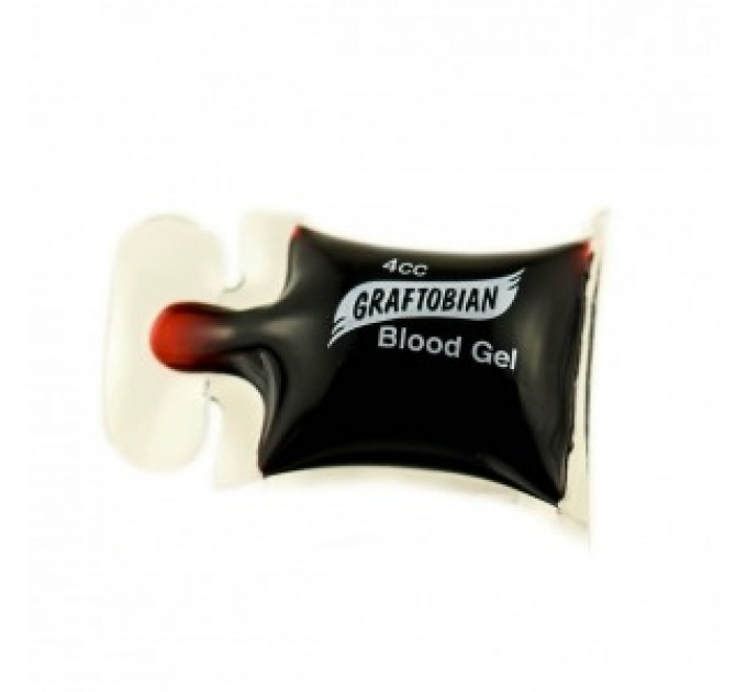 Graftobian Bucket O'Blood 4CC BLDGEL - 1шт пакетик с кровью маленький