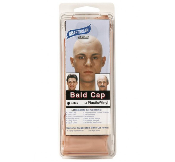 Латексная шапочка лысина Graftobian Latex Bald Cap