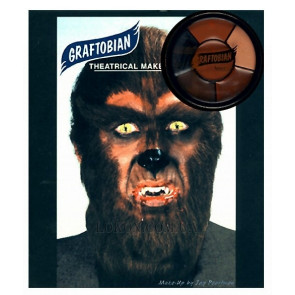 Набор для тематического макияжа "Оборотень" Graftobian Creme Color Wheel Werewolf