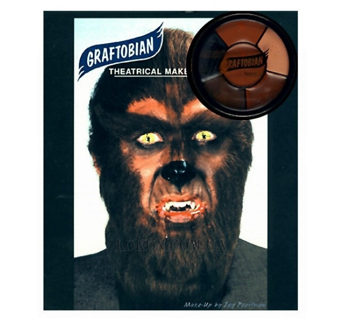 Graftobian Creme Color Wheel Werewolf набор для тематического макияжа 