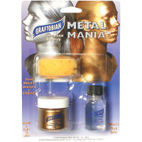 Набор рассыпчатой металлической пудры Graftobian Metal Mania Combo