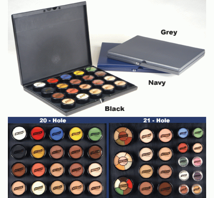 Graftobian Snapcase Palette Box палитра в виде лаптопа с крышкой