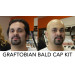 Пластиковая накладная лысина DLX длинная шея Graftobian Plastic Bald Cap