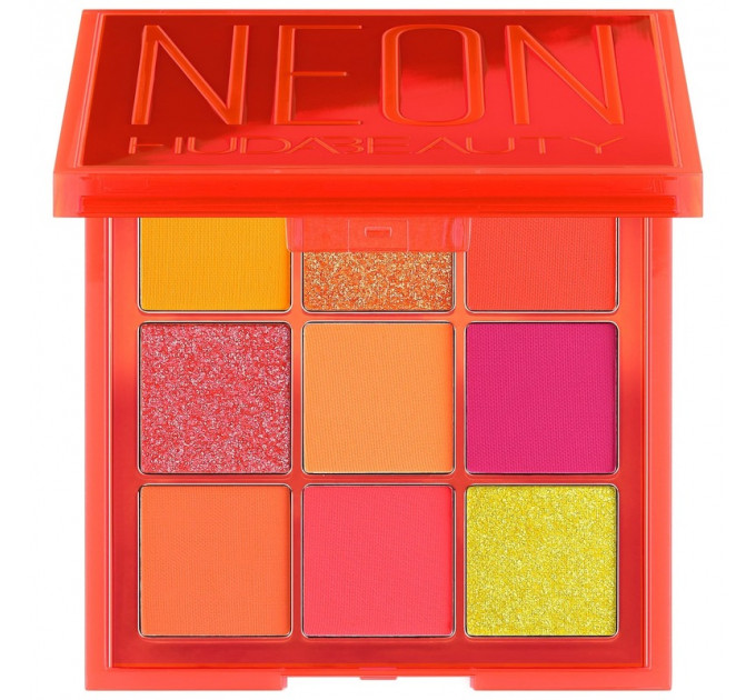 Палетка теней Huda Beauty Neon Obsessions Neon Orange