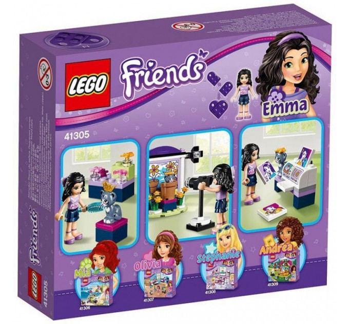 Конструктор LEGO Friends 41305 Фотостудія Емми