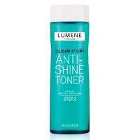Очищающий тоник против жирного блеска Lumene Clear it up! Anti-Shine Toner